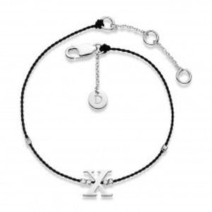 DAISY Jewellery - Alpha Letter Bracelets Silver - 925 Silver