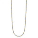 Juleo Jewellery - Chunky Beaded Necklace - Silver & 18ct Yellow Gold Plated