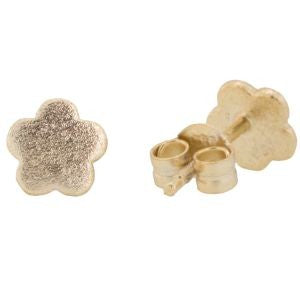 VIA London - Solid Flower Stud Earrings