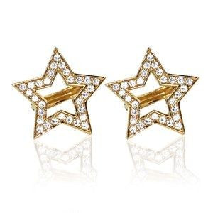 Juleo Jewellery -  Large Stars Stud Earrings