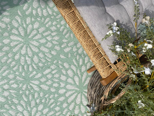 Floor Rug - 90 x 150cm - Outdoor - Sage
