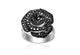 SIF JAKOBS - Bosa Ring - 925 Sterling Silver- Black Cubic Zirconia