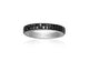 SIF JAKOBS- Corte Due Ring Collection- Black Cubic Zirconia- 925 Sterling Silver