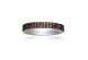 SIF JAKOBS- Corte Due Ring Collection- Brown Cubic Zirconia- 925 Sterling Silver