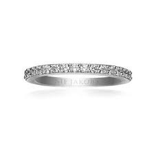 SIF JAKOBS- Corte Uno Ring Collection- White Cubic Zirconia- 925 Sterling Silver