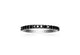 SIF JAKOBS- Corte Uno Ring Collection- Black Cubic Zirconia- 925 Sterling Silver