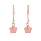 VIA London - Solid Flower Hook Earrings