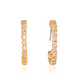 Facetted Hoop Earrings