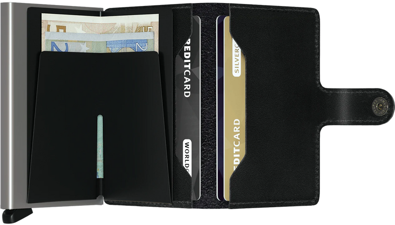 Mini Wallet Carbon - Black