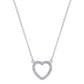 VIA London - Open Heart Necklace