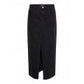 Denim Skirt - Black