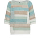 Jumper -  DAYA SS PATCH KNIT - Surf-Spray