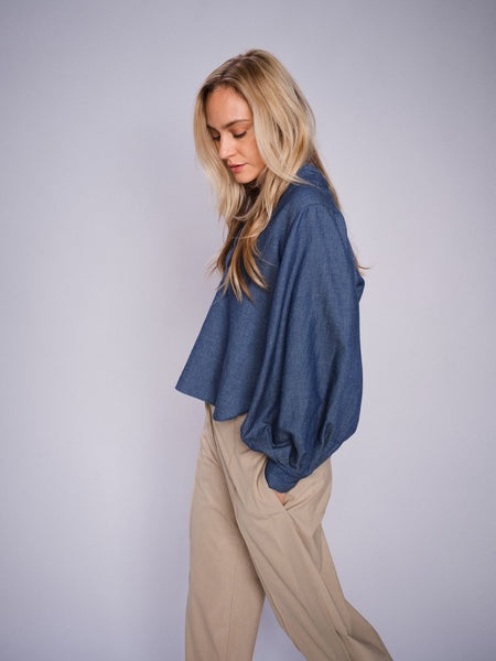 Blouse - YEN DENIM - Dark Blue - LB