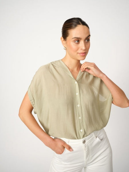 Blouse - ZUNO - Moss Gray - LB
