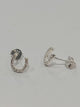 Sterling Silver - Horse Shoe Stud Earrings
