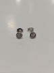 Sterling Silver - Heart Stud Earrings