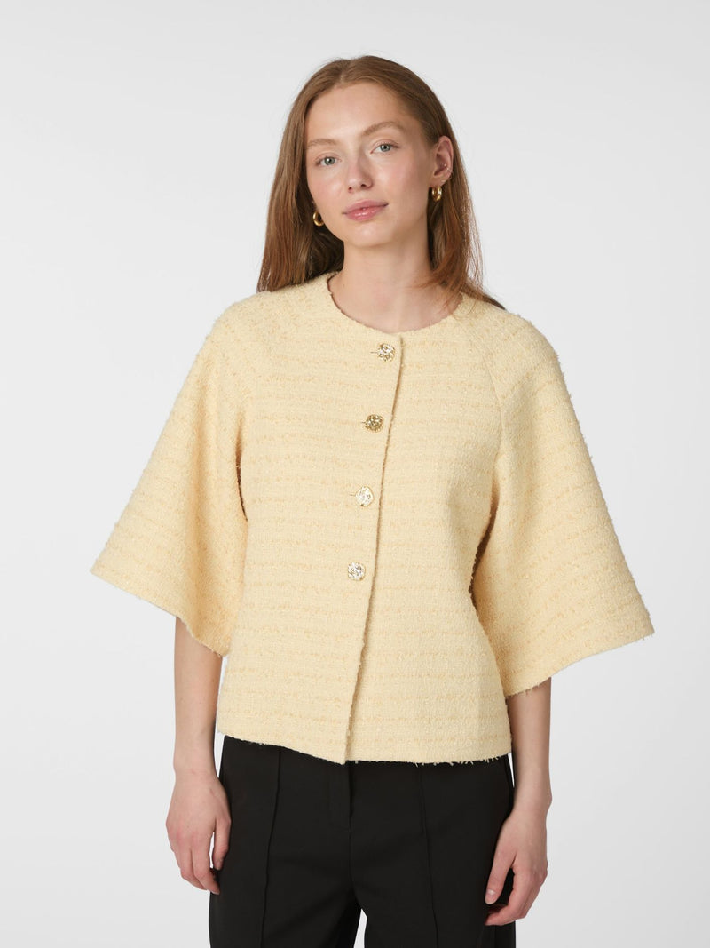 Jacket- ROSELLA - Light Yellow