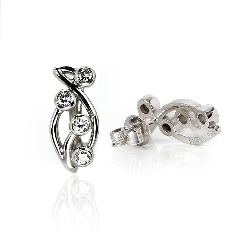 Juleo Jewellery -  Intertwined Stud Earrings