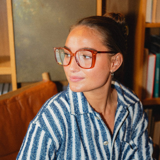 Reading glasses - NYMPH - Brown