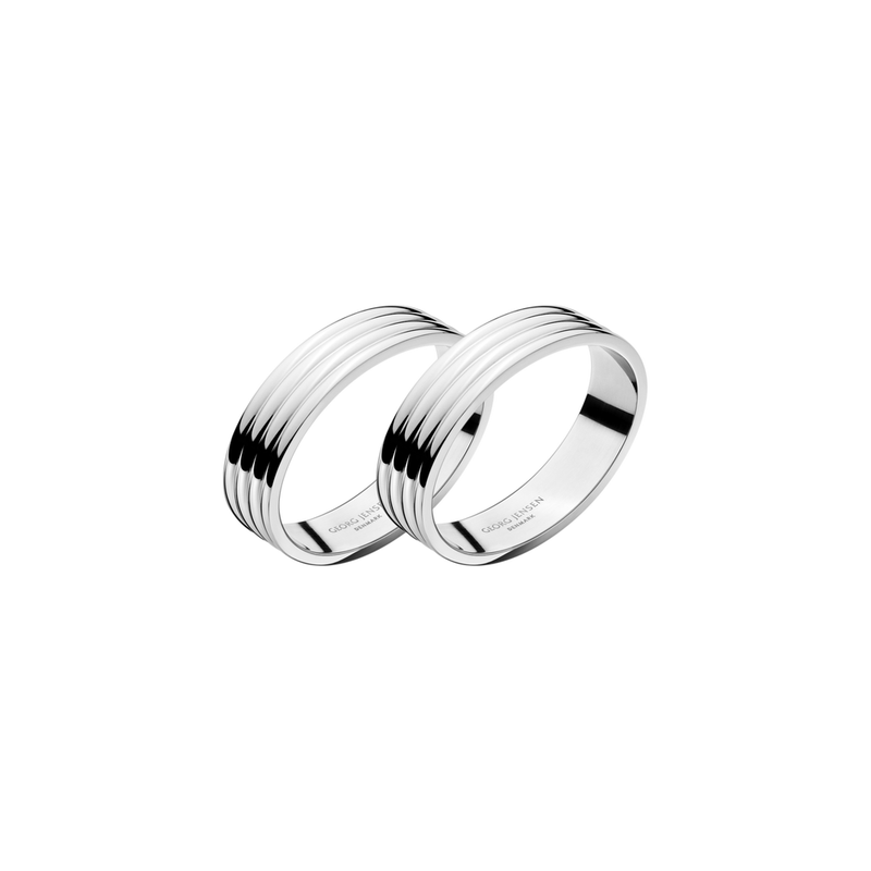 Stainless Steel Bernadotte Napkin Rings