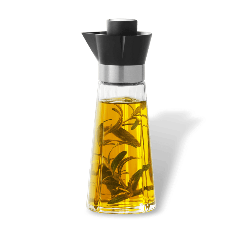 Grand Cru Oil & Vinegar Bottle - Black
