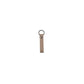 Strap Hippo Key Ring - Sand