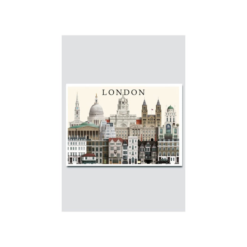 London 11 City Card A5