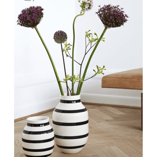 Omaggio Vase Granite Grey Large