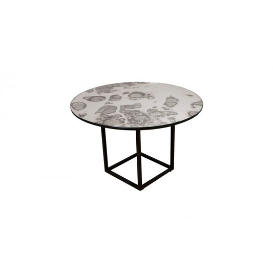 Shade Coffee Table - Antique Silver - Small