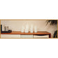Block Candle LED - 7.5 x 15cm - White