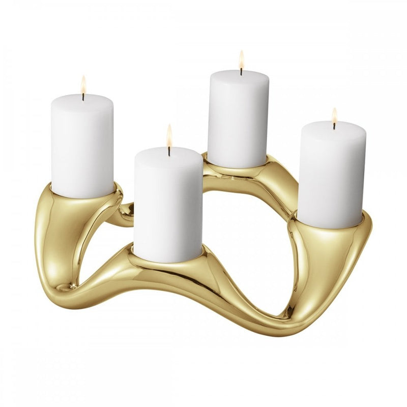 Cobra Round Candleholder