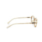 Slim Circle Reading Glasses - Amber