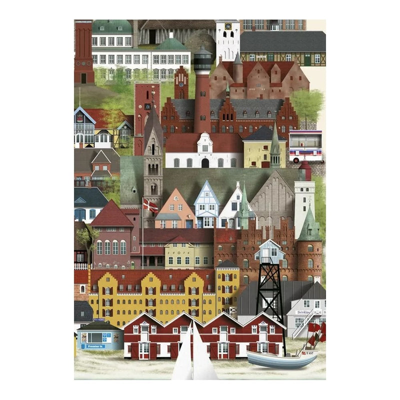 50 x 70 Danmark Poster