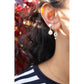 Ingeborg - Single Pearl Earring