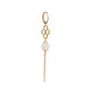 Corinne - Hoop Earring -Powder