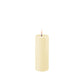 Block Candle LED - 5x 12.5cm - Cream