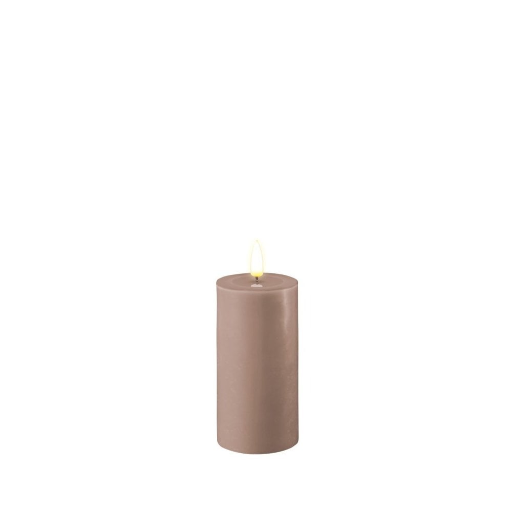 Rose - LED candle - 5 x 10cm