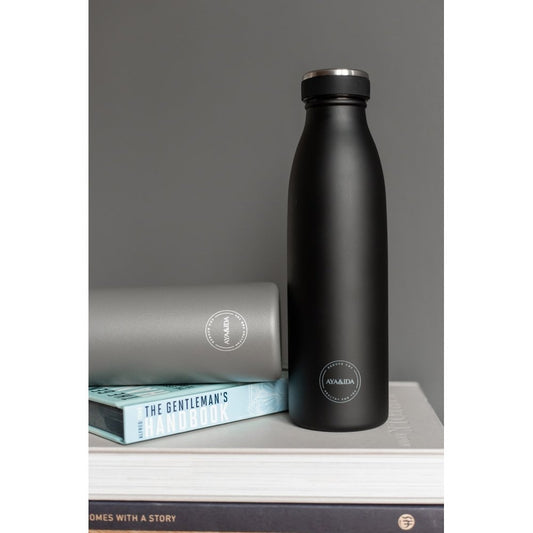 Drinking Bottle - Matte Black - 500ml