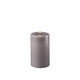 Block Candles LED - 7.5 x 12.5cm - Grey