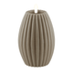 Sand Stripe - LED Candle - 10 x 15cm