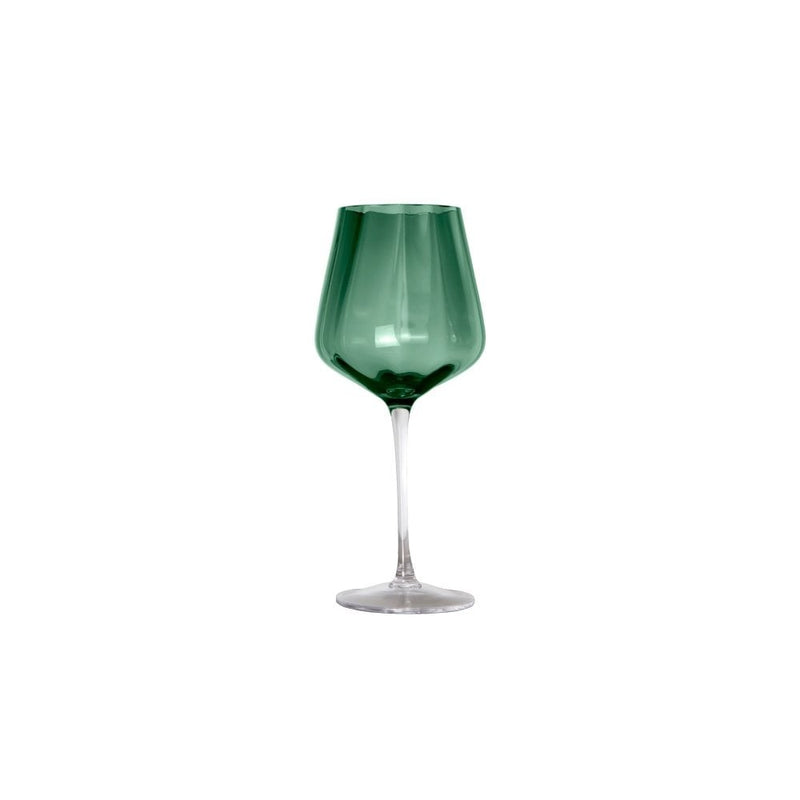 Meadow Stemware - Green - Red Wine Glass